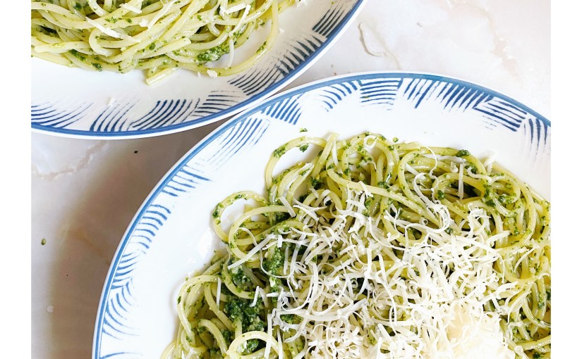 Wild Garlic Pesto with Parmesan and&nbsp;Lemon